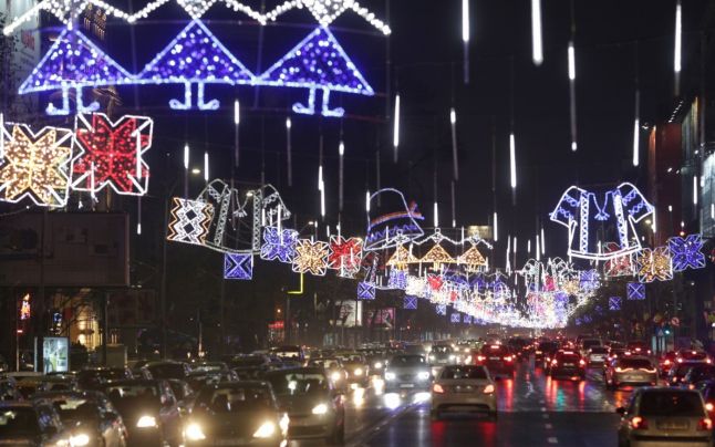 Luminiţele de Crăciun din Capitală, stinse miercuri seară. Care este motivul