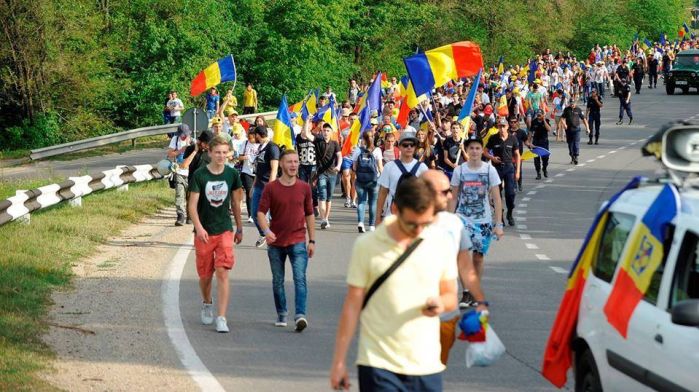Mars pentru unirea Romaniei cu Republica Moldova, duminica, la Bucuresti