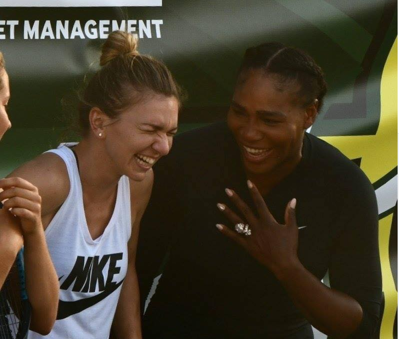 Mesajul Simonei pentru Serena Williams, după meciul caritabil jucat la Miami
