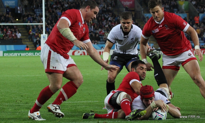 Mihai Macovei conduce în clasamentul placajelor date la Cupa Mondială de rugby 2015