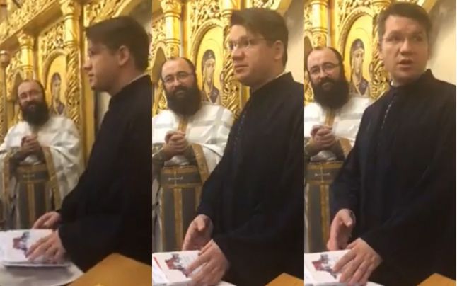 Mihail Neamţu, discurs în biserică pentru participarea la referendum: Vin din viitor şi am o veste nu tocmai bună