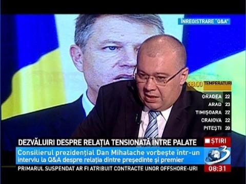 Mihalache, atac la Ponta: