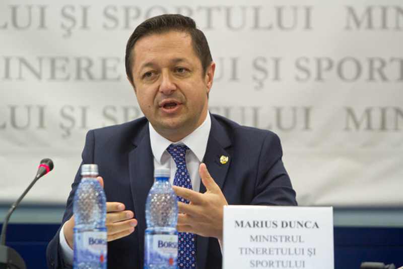 Ministrul Tineretului şi Sportului, Marius Dunca: De când ne naştem până la ajutorul de înmormântare, statul ne oferă ceva