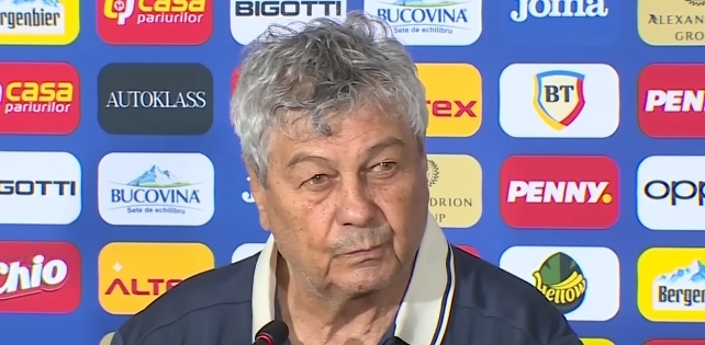 Mircea Lucescu a surprins la conferința de presă: