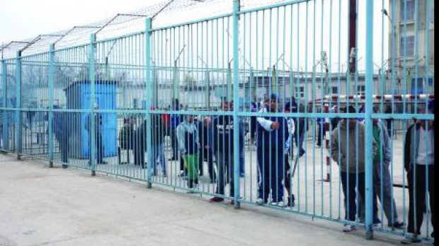 Miting de protest al detinutilor de la Margineni