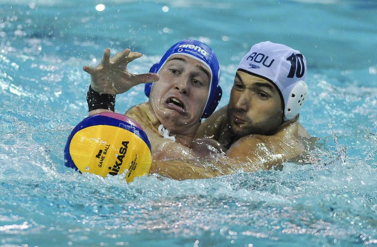 Naționala de polo a României a trecut de Malta, în lupta pentru locurile 9-12, la Campionatul European