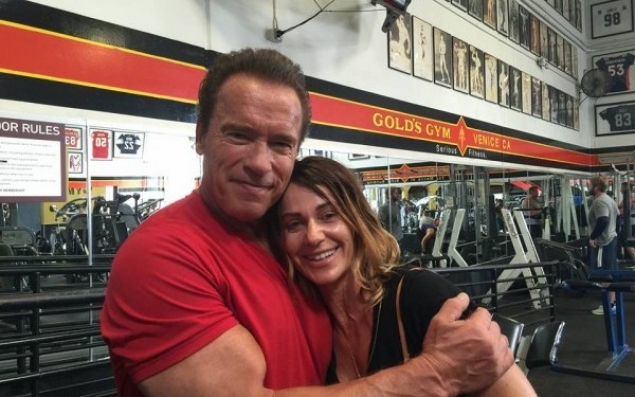 Nadia Comaneci, trainerul lui Arnold Schwarzenegger!