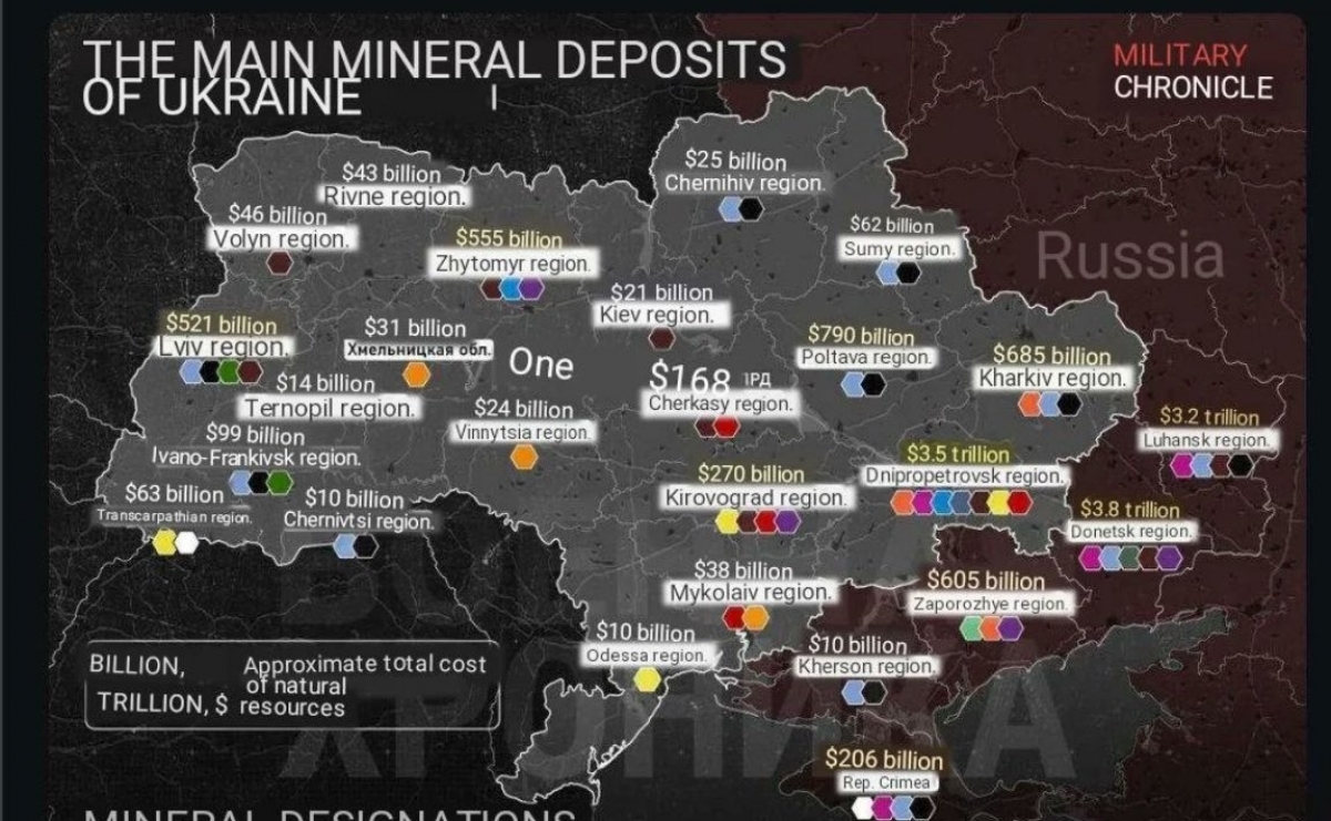 Neo-colonialismul lui Trump: Ucraina e de acord să cedeze SUA resursele sale rare. Miza e de o importanță mondială pentru SUA