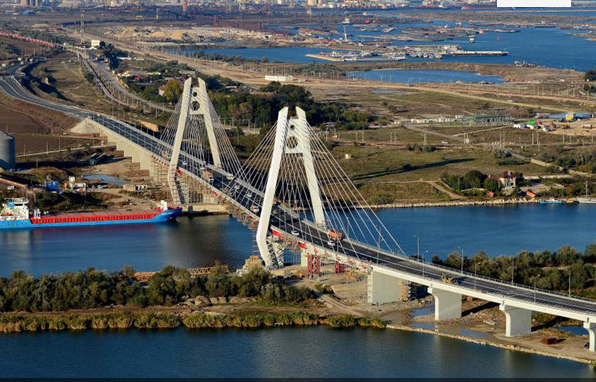 Noul pod rutier care leaga Autostrada A4 direct cu Eforie va fi deschis circulaţiei săptămâna viitoare