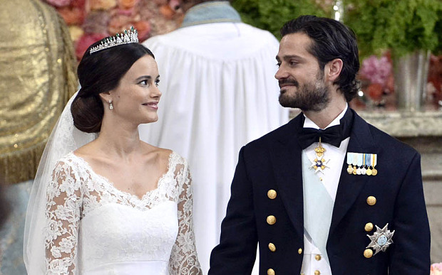 Nuntă regală în Suedia. Prințul Carl Philip s-a însurat. VIDEO