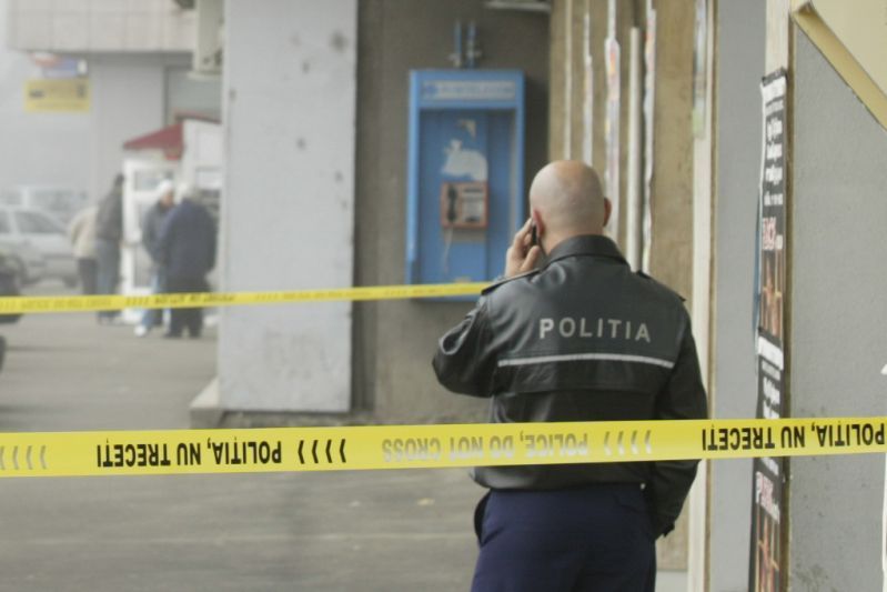O bancă din Arad, jefuită cu un pistol de jucărie