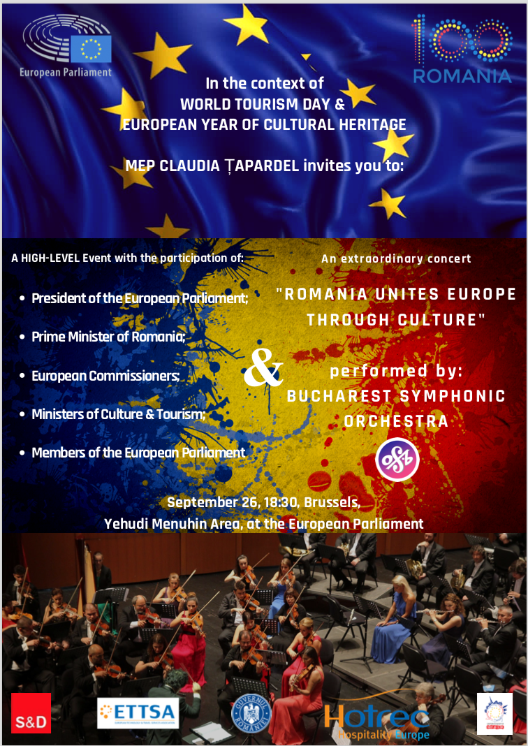Orchestra Simfonică București - concert în Parlamentul European