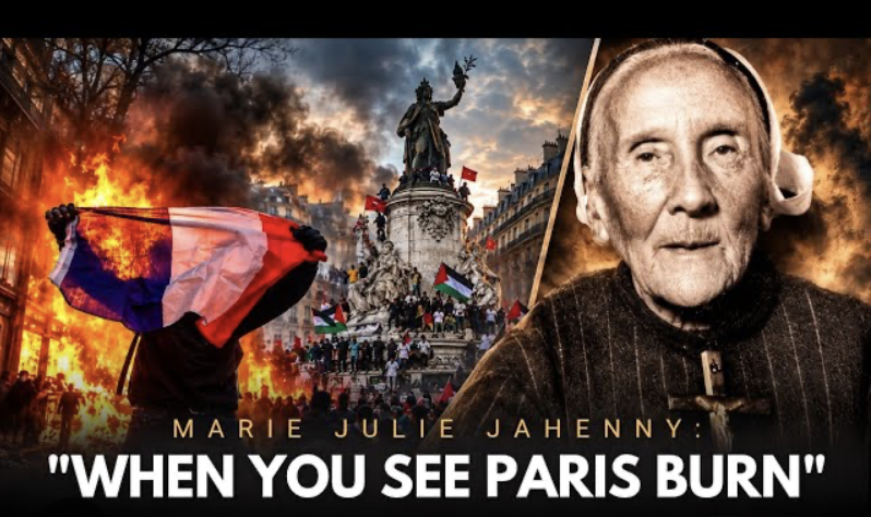 Parisul în flăcări: Violentele revolte sociale și profețiile apocaliptice ale Mariei-Julie Jahenny. Când veți vedea Franța arzând atunci a venit Sfârșitul de la Dumnezeu!