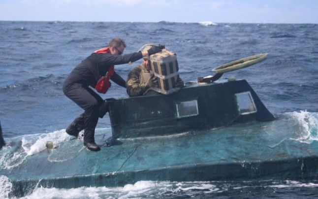 Paza de coastă americană a capturat un „submarin cu droguri