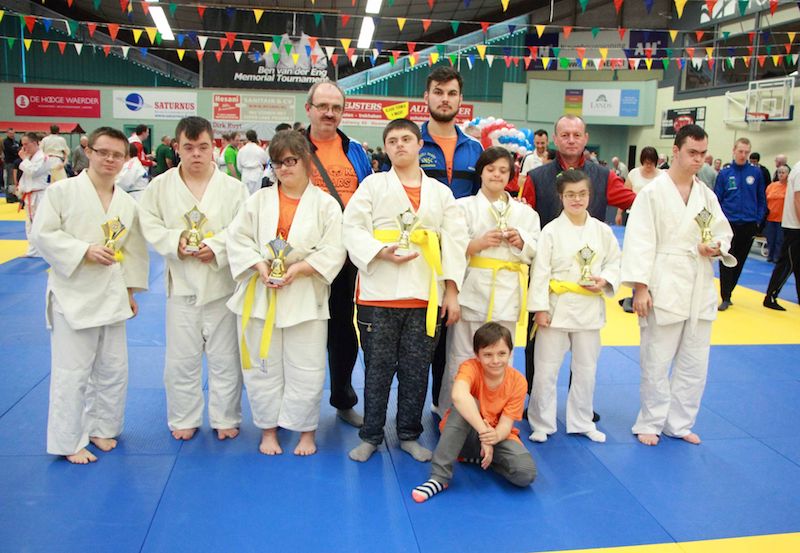 Performanță uriașă, în Olanda, pentru tineri judoka cu sindrom Down