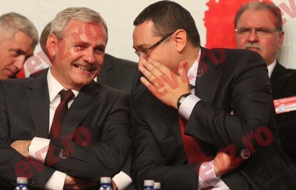 Ponta ironizează partidul lui Dragnea. Ce a afișat Pro România în plină stradă