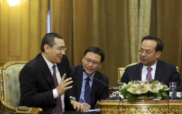 Ponta, pranz prelungit cu ambasadorul Chinei la Marriott