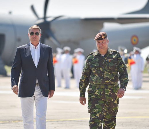 Presedintele Klaus Iohannis participa la exercitiul militar