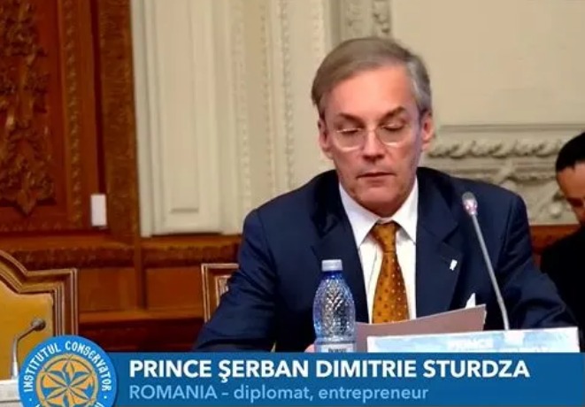 Prințul Șerban Dimitrie Sturdza: 