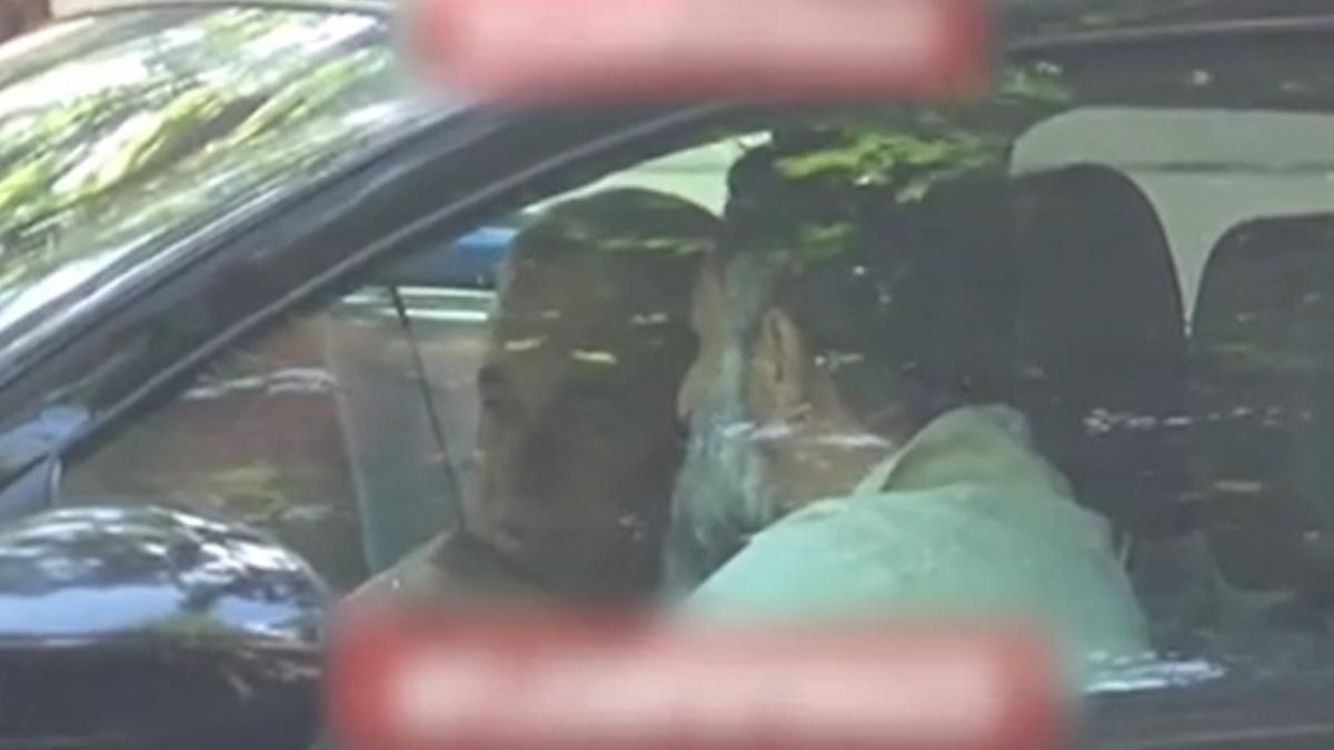Prins de paparazzi in Herăstrău: Călin Georgescu la discuții cu un personaj controversat despre care a negat ca-l cunoaște