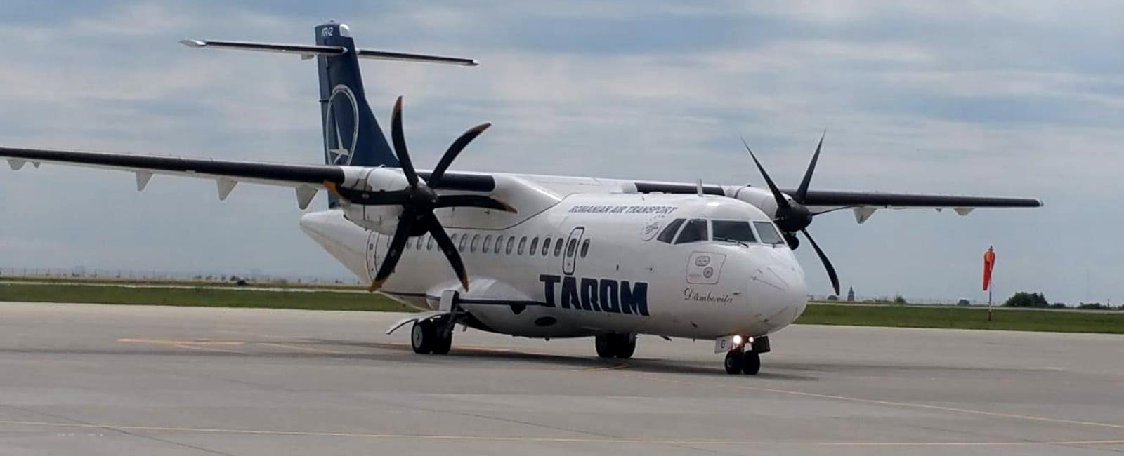 Probleme tehnice grave la o cursă TAROM, prezentate drept