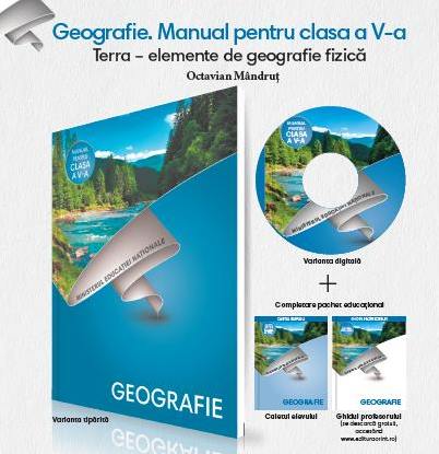 Profesorul Octavian Mândruț lanseaza un manual de geografie cu totul inedit