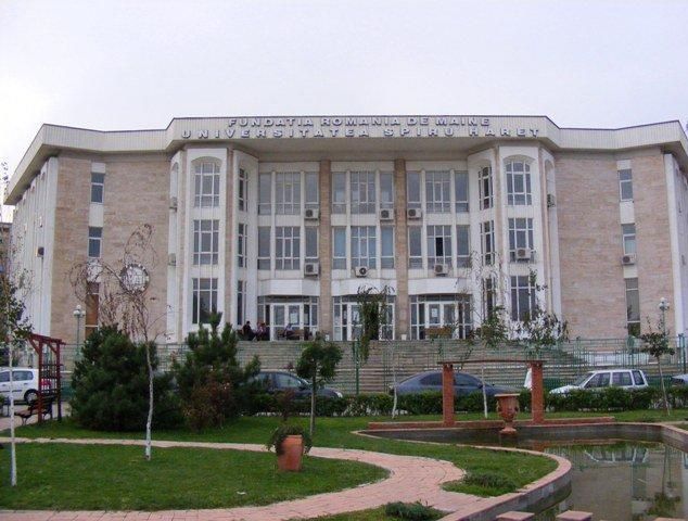 Prorectorul Universității „Spiru Haret