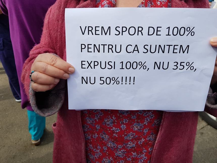 Proteste la Spitalul 