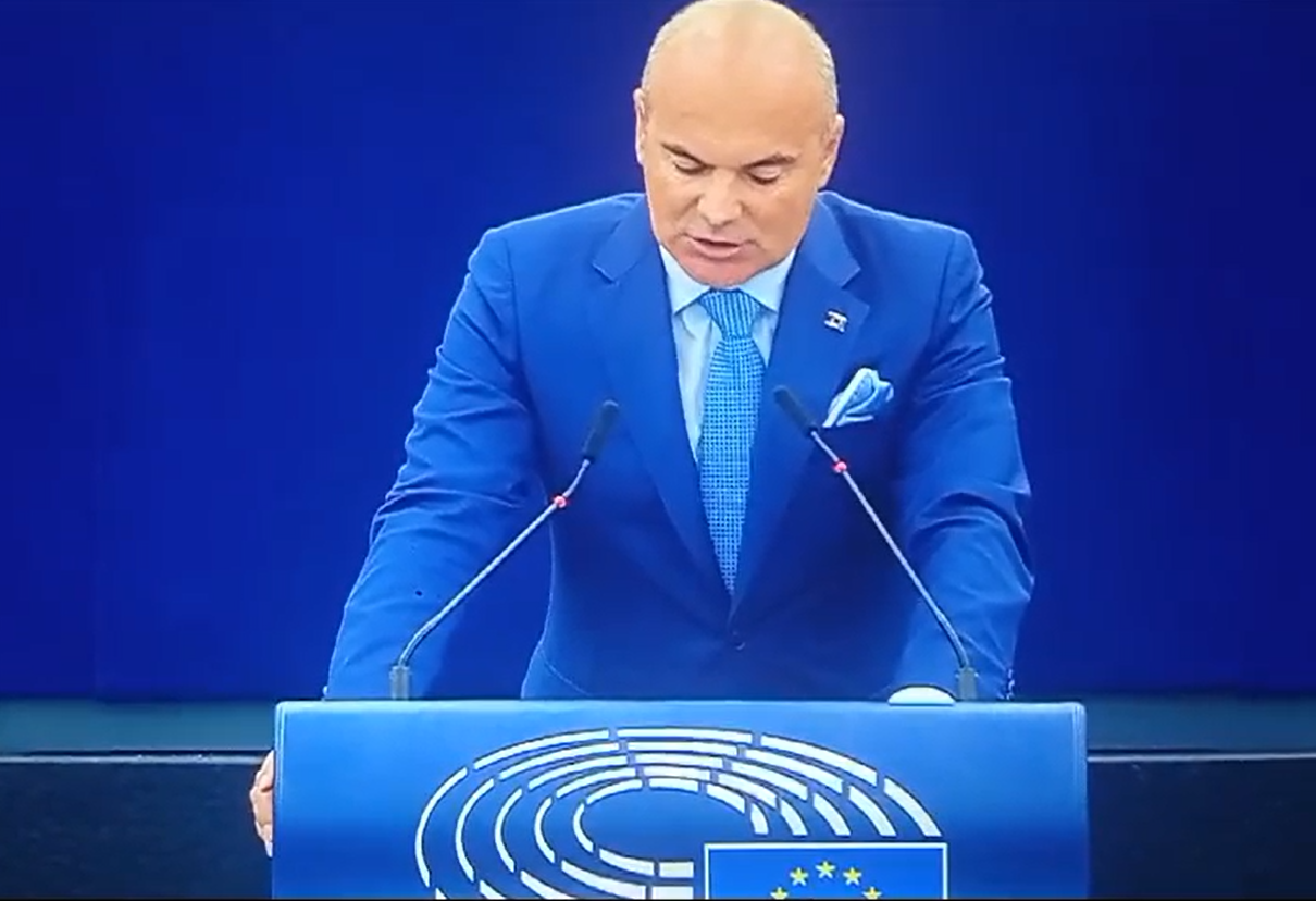 Rares Bogdan, discurs magistral in Parlamentul Euroipean: 