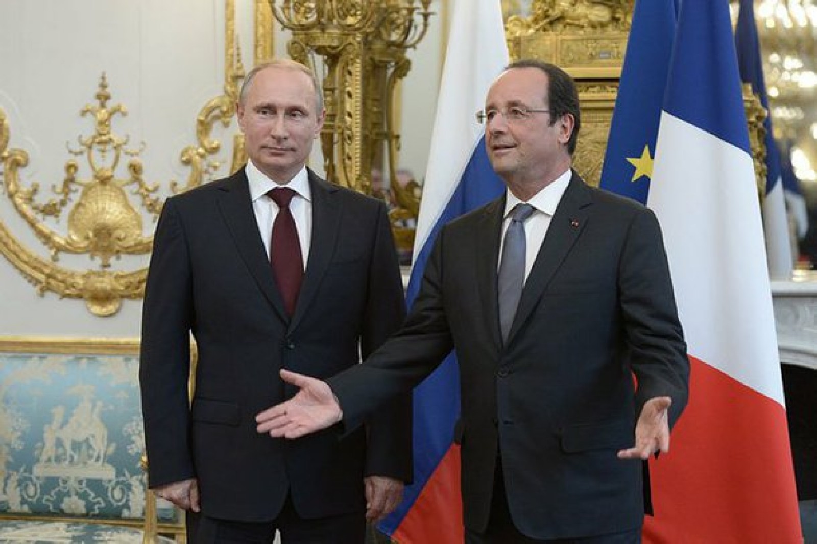 Războiul din Siria. Întâlnire Putin - Hollande