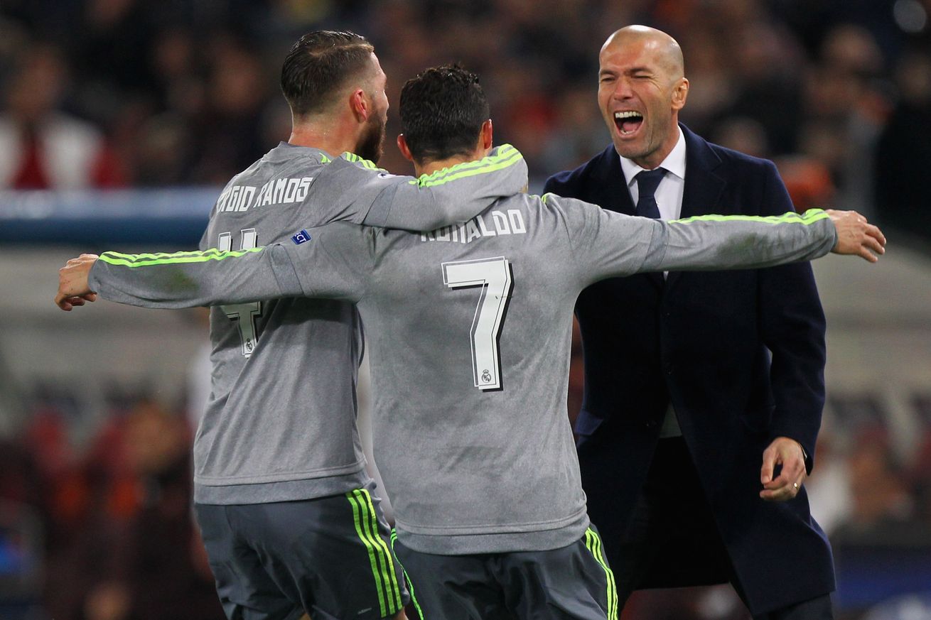 Reacția lui Zidane, după victoria obținută în fața Barcelonei: