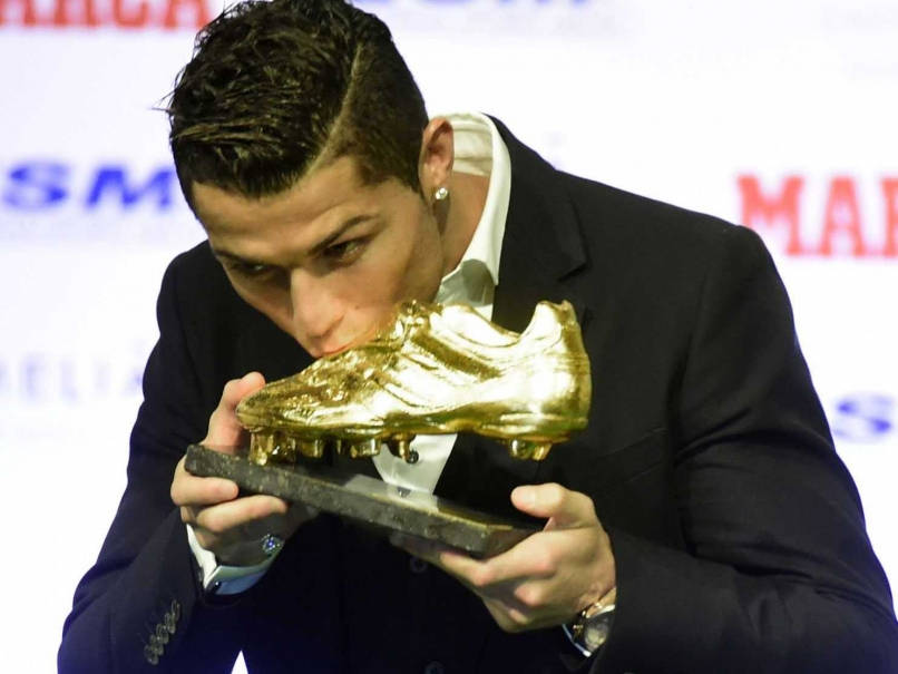 RECORD. Cristiano Ronaldo a primit Gheata de Aur, pentru a patra oară