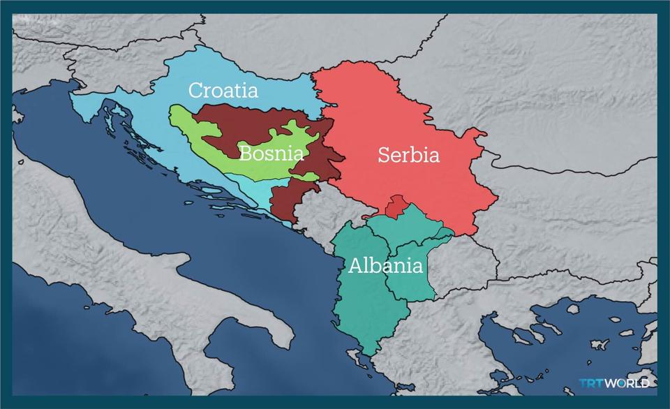 Redesenare a graniţelor în Balcani de catre UE aprinde spiritele: Crearea Serbiei Mari, a Albaniei Mari şi a Croaţiei Mari