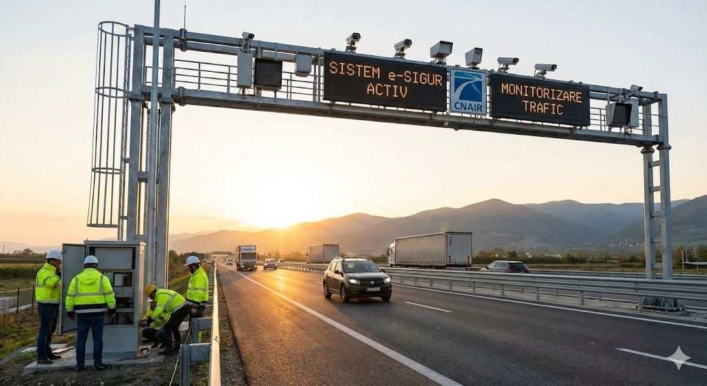 Revoluție pe drumurile României. 400 de camere radar fixe vor „patrula” non-stop traficul național. În ce județe vor fi montate și când intră în vigoare  