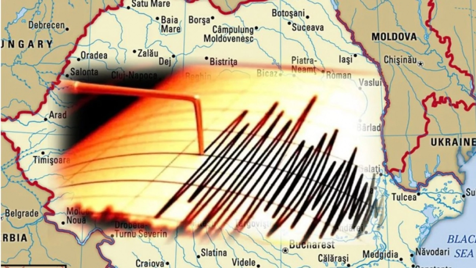 România, zguduită în această dimineață de un cutremur cu magnitudinea de 4,5
