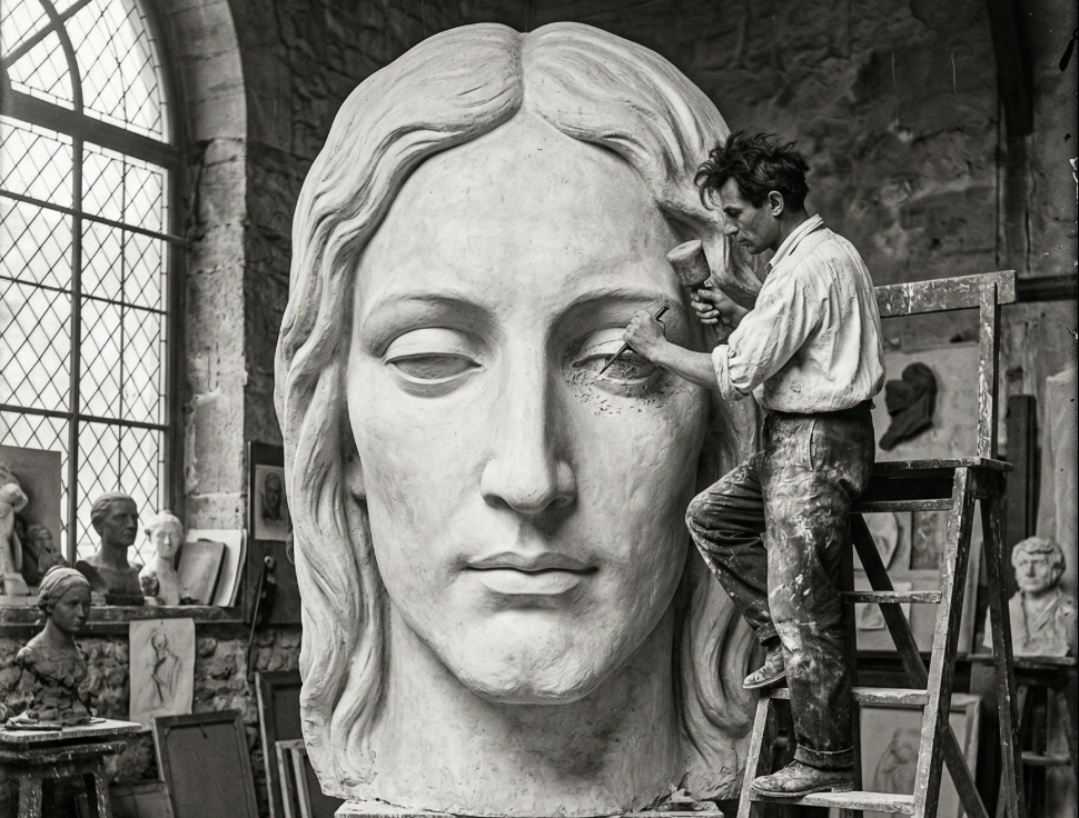 Românul care a sculptat faimosul chip al lui Iisus Cristo Redentor a murit într-un accident stupid