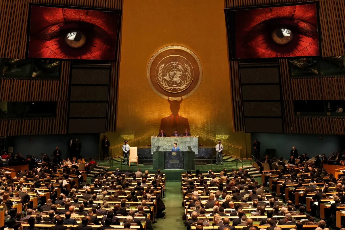 Rugăciunea ONU folosită pentru a-l chema pe Anticrist. Un istoric care s-a infiltrat într-un ordin ocult conectat la Națiunile Unite rupe un deceniu de tăcere