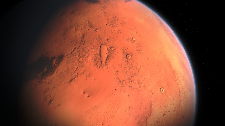 S-a descoperit apă pe Marte. Un lac uriaș, sub gheață