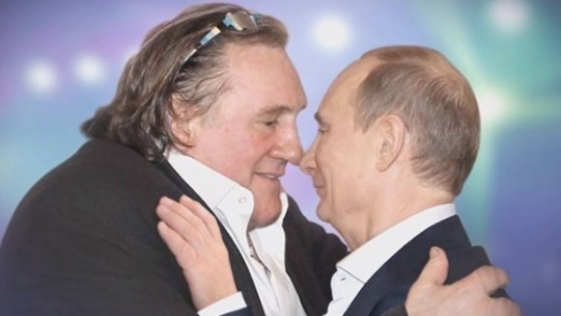 S-A PUPAT CU PUTIN. Gerard Depardieu, INTERZIS in Ucraina