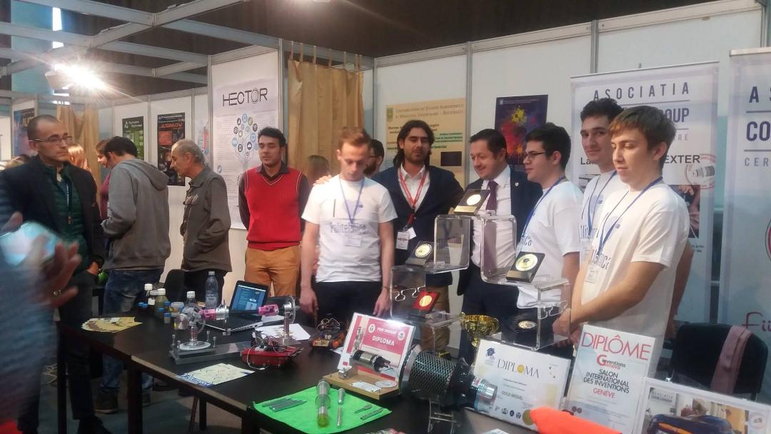 Salonul Național de Inventică pentru Tineret, vedetă la Gaudeamus