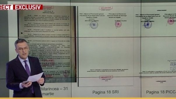 Scandal in cazul desecretizarii protocoalelor SRI-Parchete: Diferente intre semnaturi