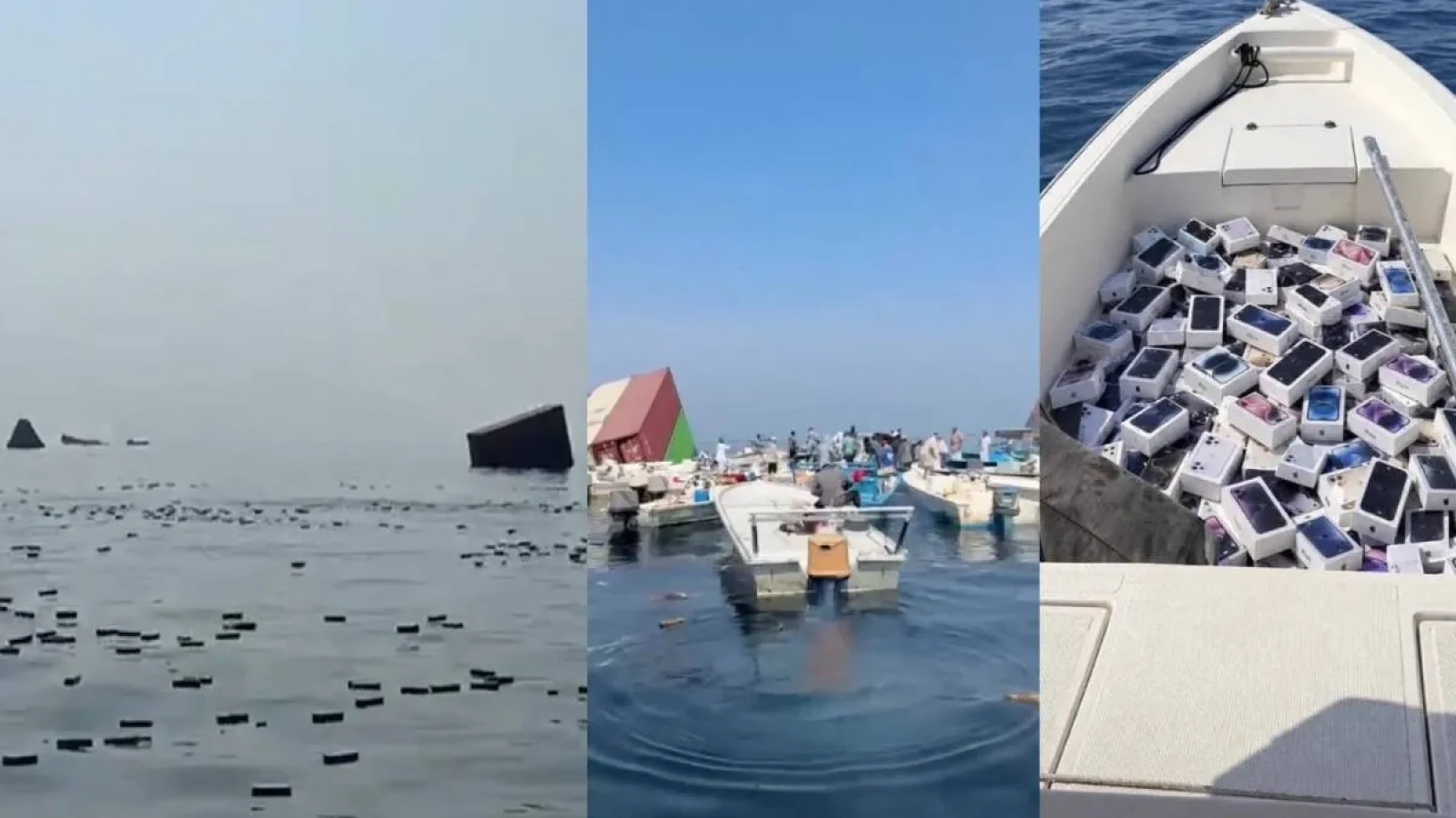 Scene incredibile în Strâmtoarea Ormuz: Sute de iranieni au ieșit la pescuit de iPhone-uri și parfumuri de lux
