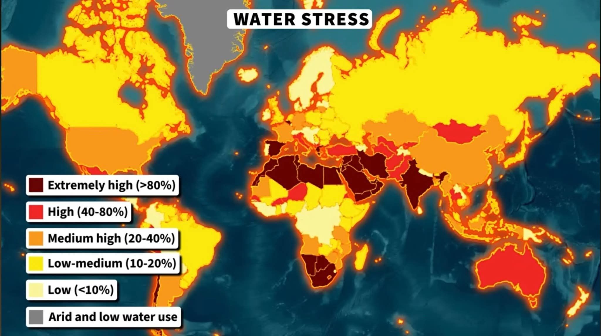 Setea Planetei: Spectrul secetei afectează atât jumătate din Omenire dar și dezvoltarea Inteligentei Artificiale