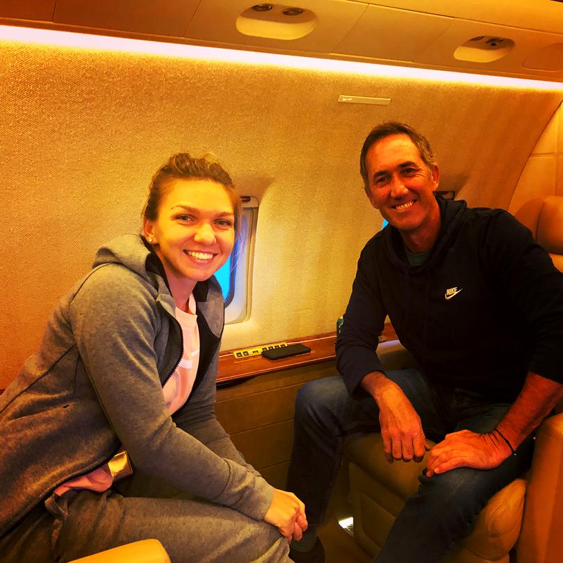 Simona Halep și Darren Cahill își petrec vacanța împreună la schi în Austria