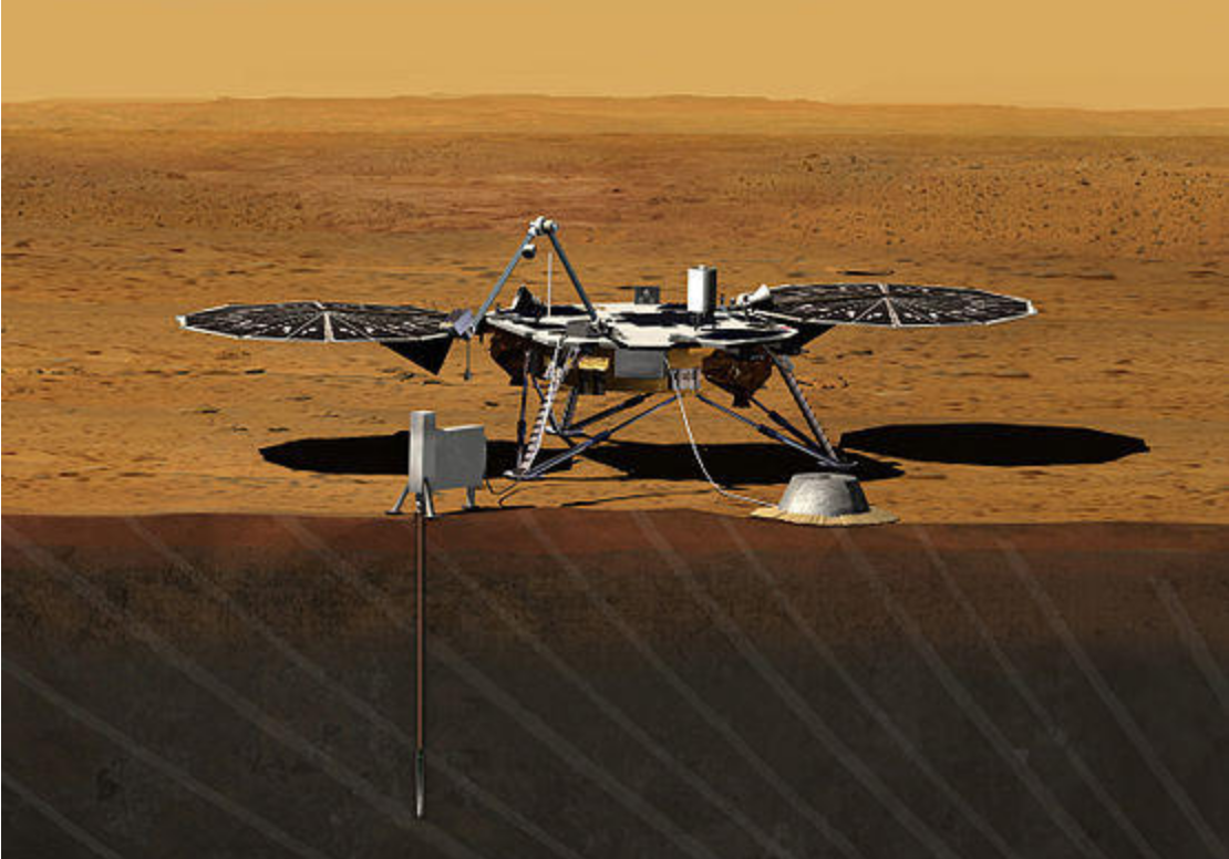 Sonda spaţială InSight a detectat un posibil cutremur pe Marte