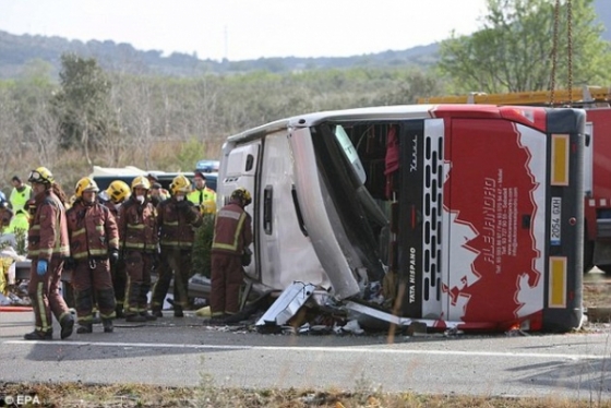 Studenta din Iasi, printre tinerii morti in accidentul din Spania
