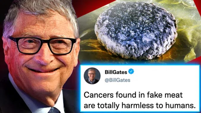 Studiile arată că falsa carne a lui Bill Gates provoacă 