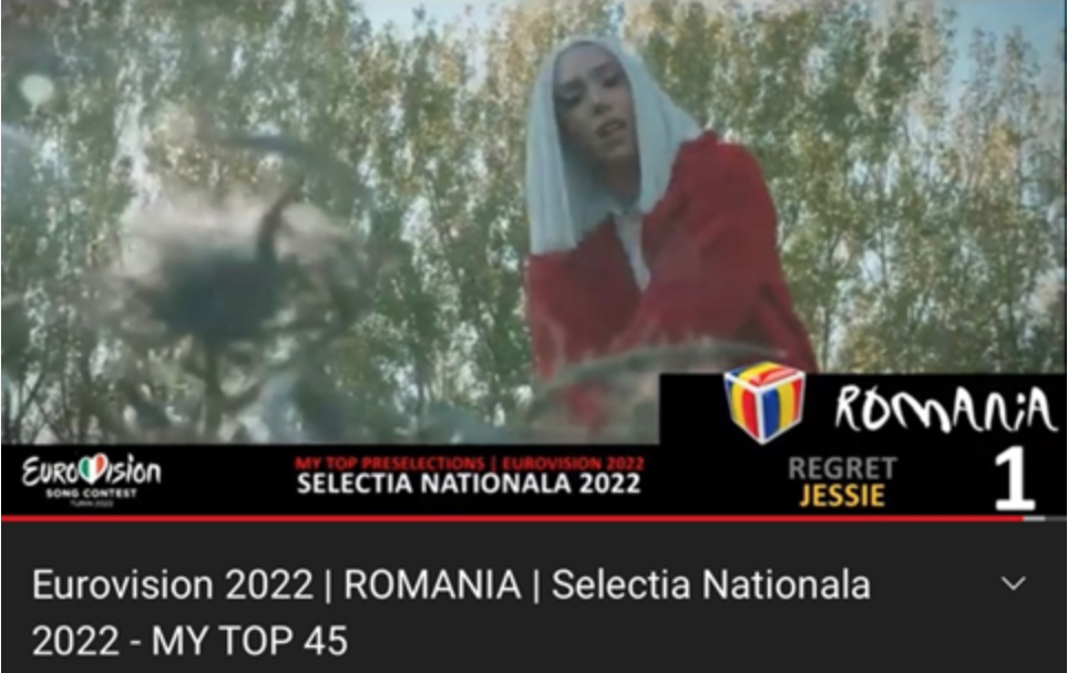 Surpriză în Semifinalele Eurovision România 2022: fanii străini ai concursului s-au îndrăgostit de o piesă în limba română