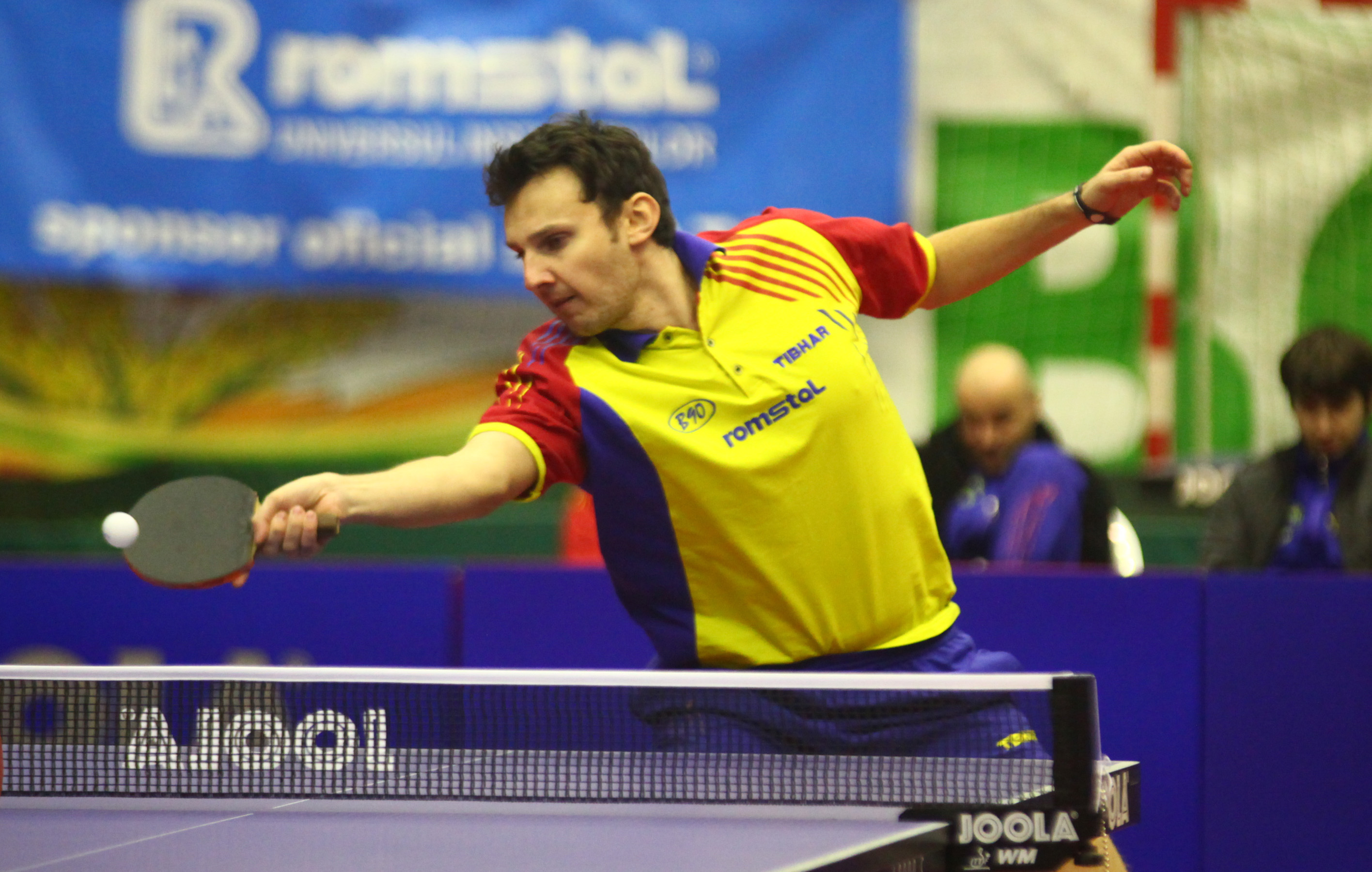 Tenis de masă. Echipa masculină a României a învins reprezentativa Ucrainei, la Campionatele Europene