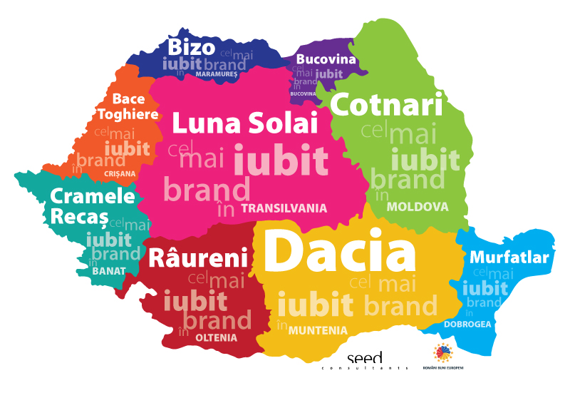 Topul celor mai valoroase zece branduri româneşti